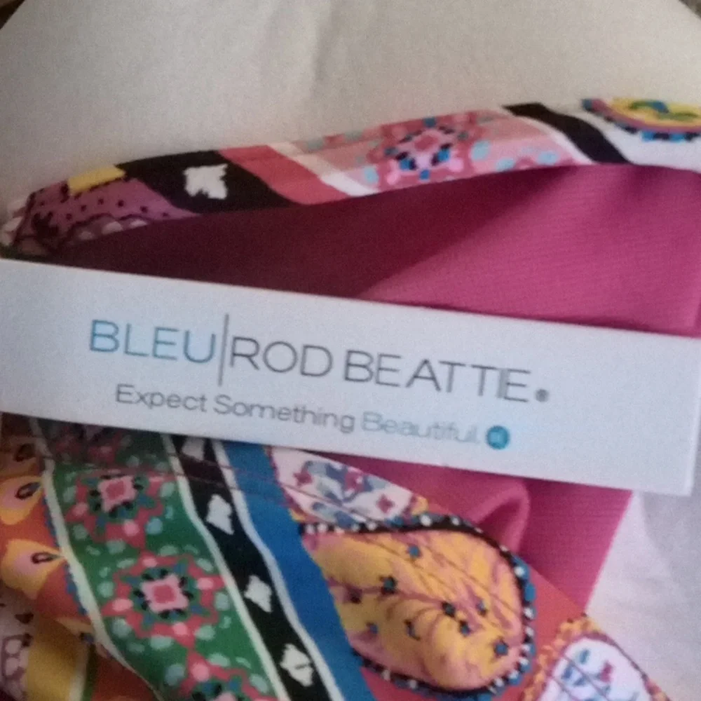 Bleu Rod Beattie geometric paisley